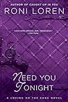 Need You Tonight (Loving on the Edge, #6)