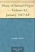 Diary of Samuel Pepys — Volume 61: January 1667-68