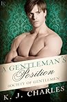 A Gentleman's Position (Society of Gentlemen, #3)