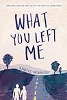 What You Left Me by Bridget Morrissey