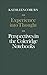 Experience into Thought: Perspectives in the Coleridge Notebooks (Alexander Lectures)