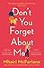 Don't You Forget About Me by Mhairi McFarlane