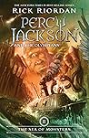 Book cover for The Sea of Monsters (Percy Jackson and the Olympians, #2)