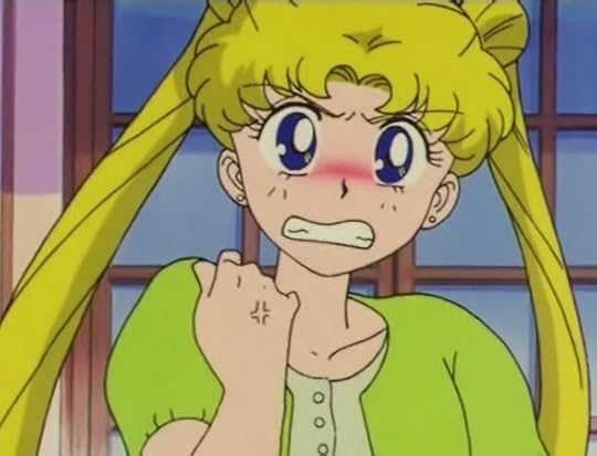 Serena Tsukino didn't like the book