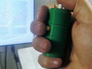 FlipGrip in the hand