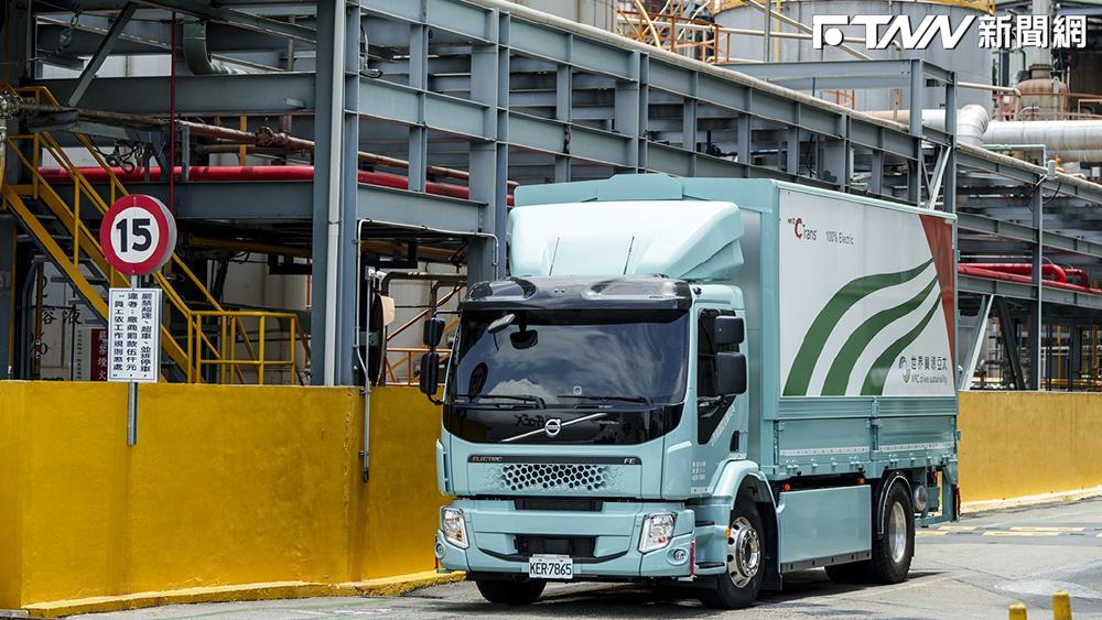 Volvo FE 電動卡車_ WRCP是第一家使用電動卡車清運重金屬汙泥的企業