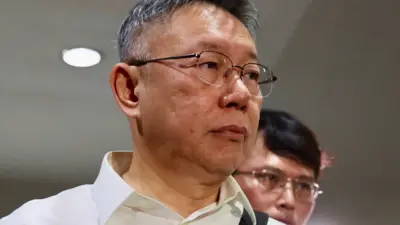 Taiwan People's Party Chairman and Former Taipei Mayor Ko Wen-je released without bail from corruption probe - 02 Sep 2024