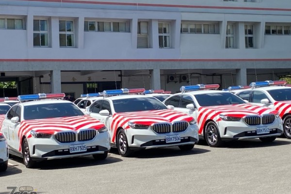 紅斑馬大升級！國道公路警察局交付大量全新世代 BMW 520i