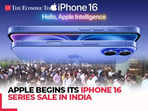 Apple begins its iPhone 16 series sale in India; huge crowds throng Apple store at Mumbai's BKC