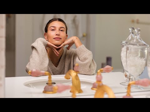 Skin Prep For Work | MY SKINCARE ROUTINE with Hailey Rhode Bieber thumnail