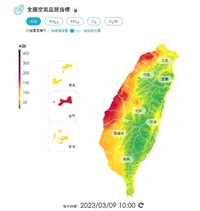 西半部14測站空品亮紅燈 週未冷氣團南下才會改善