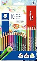 STAEDTLER Buntstifte Noris Colour, erhöhte Bruchfestigkeit, Dreikantform, attraktives Design,ergonomische...