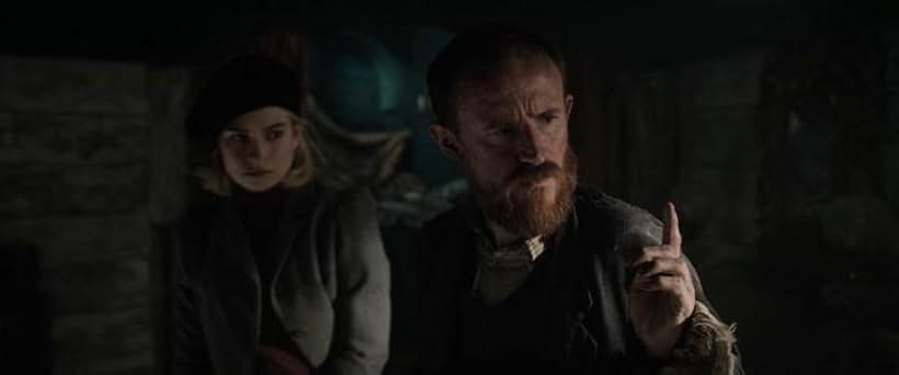 Ben Crompton and Lily James in Rebecca (2020)