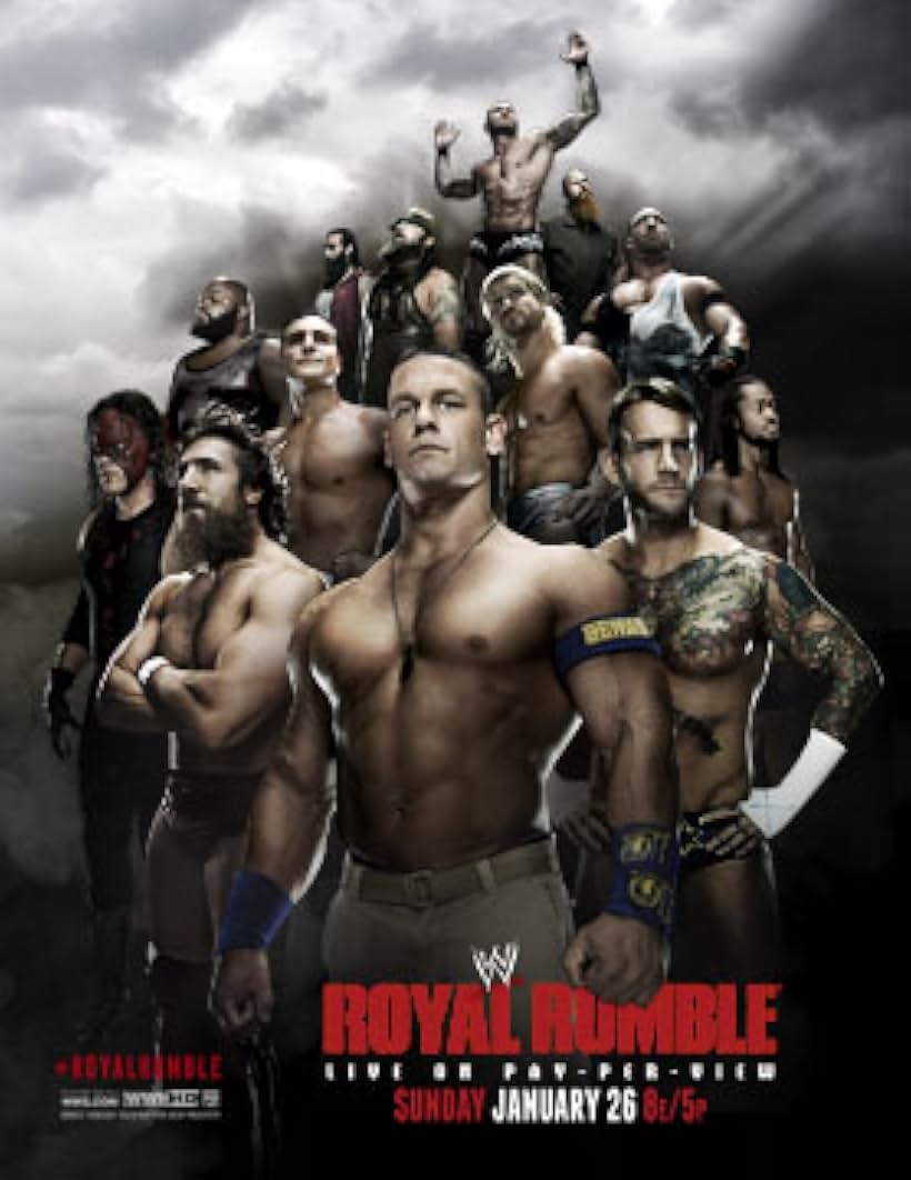 Mark Henry, Glenn Jacobs, John Cena, Nic Nemeth, Randy Orton, Bryan Danielson, CM Punk, Ryan Reeves, Alberto Del Rio, Kofi Kingston, Jon Huber, Windham Rotunda, and Joseph Ruud in WWE Royal Rumble (2014)