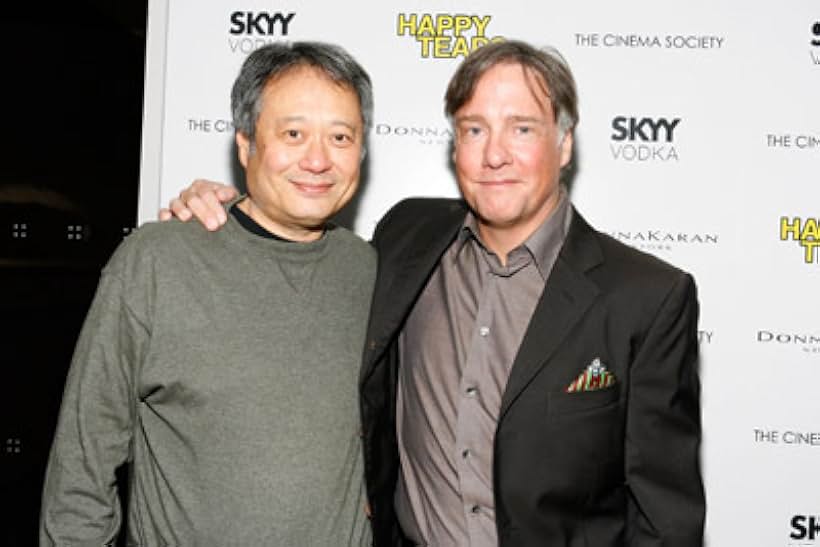 Ang Lee and Mitchell Lichtenstein at an event for Happy Tears (2009)