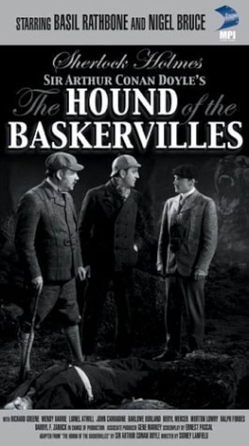 Basil Rathbone, Nigel Bruce, and Richard Greene in The Hound of the Baskervilles (1939)