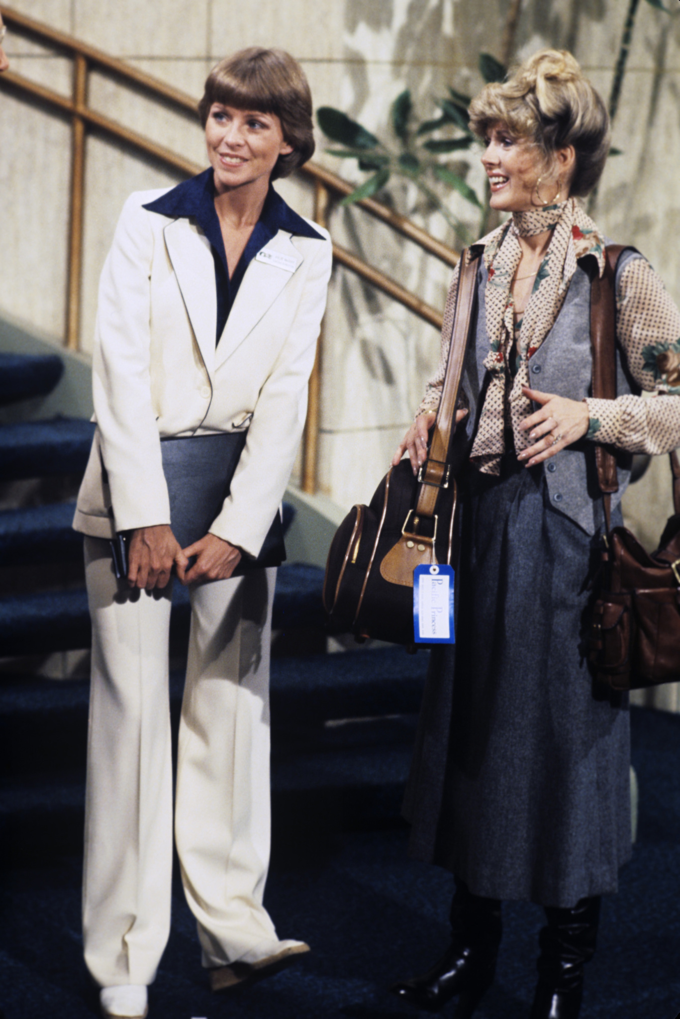 Connie Stevens and Lauren Tewes in The Love Boat (1977)