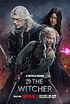 Henry Cavill, Freya Allan, and Anya Chalotra in The Witcher (2019)