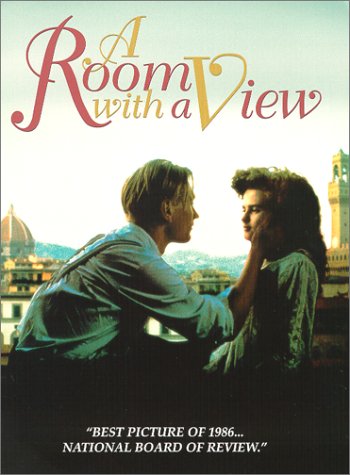 Helena Bonham Carter and Julian Sands in A Room with a View (1985)