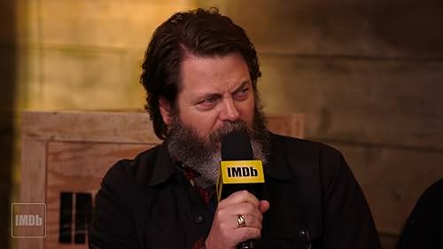 Nick Offerman's Gross Kiss With Sandra Bullock