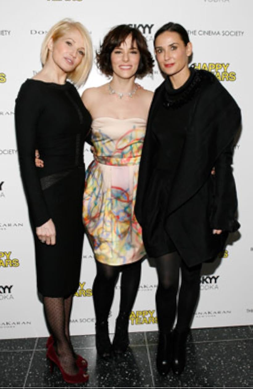 Demi Moore, Parker Posey, and Ellen Barkin at an event for Happy Tears (2009)