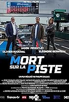 Jason Priestley, Eléonore Bernheim, and Olivier Marchal in Mort sur la piste (2023)