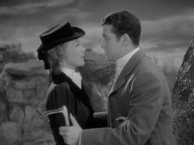 Wendy Barrie and Richard Greene in The Hound of the Baskervilles (1939)