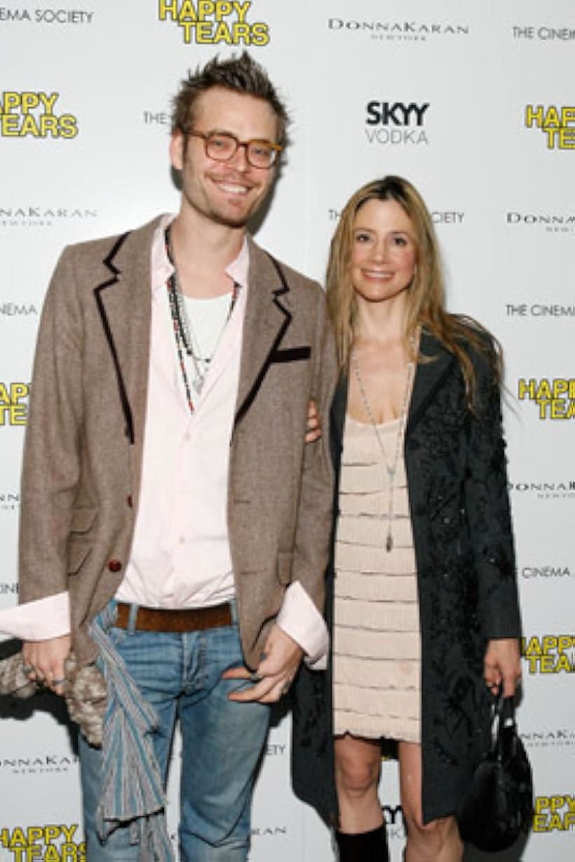 Mira Sorvino and Christopher Backus at an event for Happy Tears (2009)