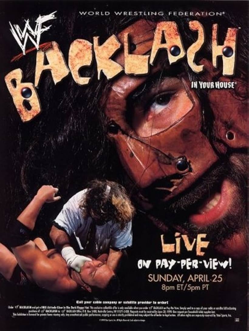 Mick Foley and Dwayne Johnson in WWF Backlash (1999)