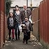 Dave Johns, Hayley Squires, Briana Shann, and Dylan McKiernan in I, Daniel Blake (2016)