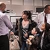 Dave Johns, Hayley Squires, Briana Shann, and Dylan McKiernan in I, Daniel Blake (2016)