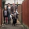 Dave Johns, Hayley Squires, Briana Shann, and Dylan McKiernan in I, Daniel Blake (2016)