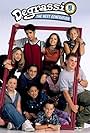 Lauren Collins, Ryan Cooley, Jake Goldsbie, Melissa McIntyre, Christina Schmidt, Sarah Barrable-Tishauer, Shane Kippel, Miriam McDonald, Cassie Steele, and Drake in Degrassi: The Next Generation (2001)