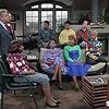 Marla Gibbs, Patrick Cronin, Alaina Reed-Hall, Stoney Jackson, Helen Martin, Toukie Smith, Barry Sobel, and Hal Williams in 227 (1985)