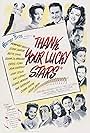 Humphrey Bogart, Bette Davis, Olivia de Havilland, Errol Flynn, John Garfield, Jack Carson, Eddie Cantor, Joan Leslie, Ida Lupino, Dennis Morgan, Ann Sheridan, Dinah Shore, and Alexis Smith in Thank Your Lucky Stars (1943)