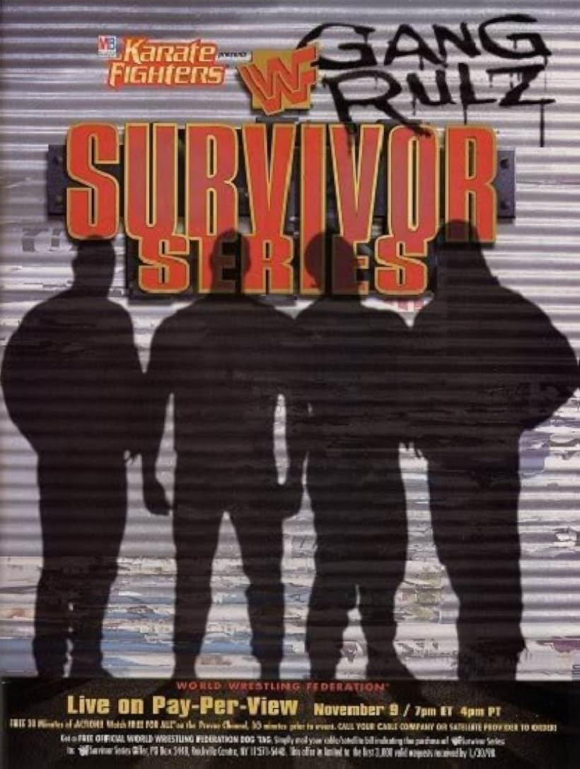 Steve Austin, Bret Hart, and Shawn Michaels in Survivor Series (1997)