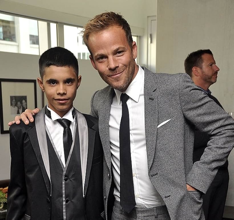 Stephen Dorff and Abdallah El Akal at an event for Zaytoun (2012)