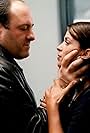 James Gandolfini and Annabella Sciorra in The Sopranos (1999)