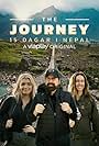 Peter Stormare, Therese Alshammar, and Kristina Petrushina in The Journey - 15 Days in Nepal (2022)