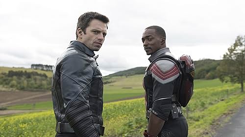 Anthony Mackie and Sebastian Stan in The Falcon and the Winter Soldier (2021)