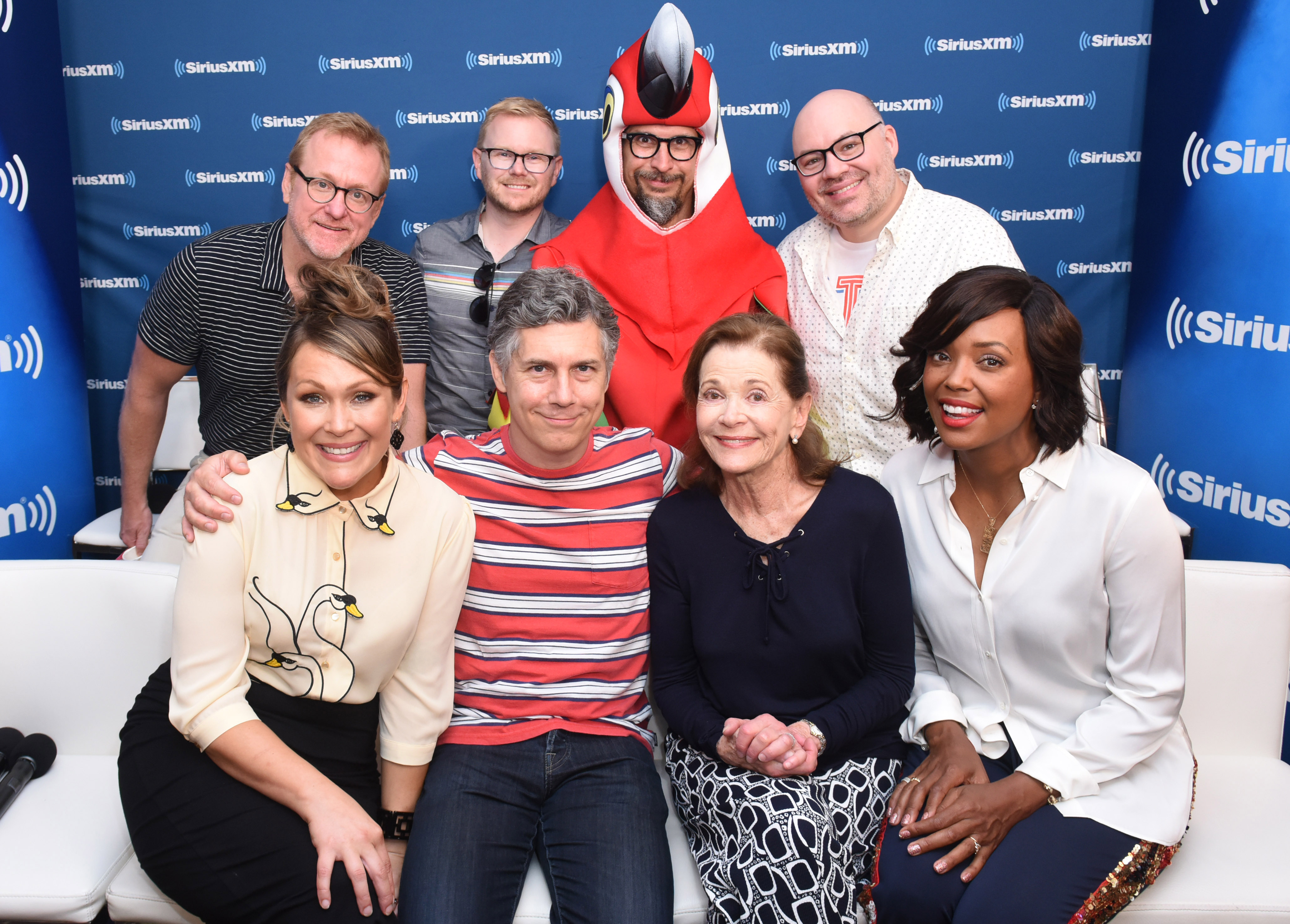 Chris Parnell, Matt Thompson, Aisha Tyler, Jessica Walter, Lucky Yates, Casey Willis, Amber Nash, and Chad Hurd