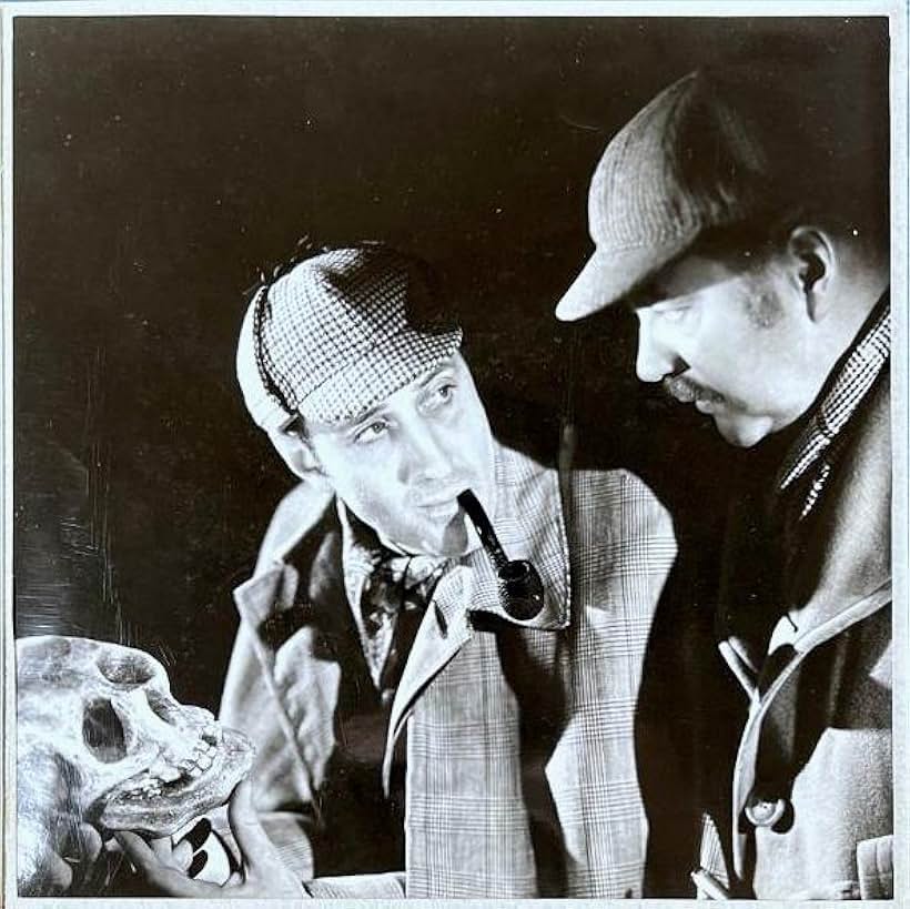 Basil Rathbone and Nigel Bruce in The Hound of the Baskervilles (1939)