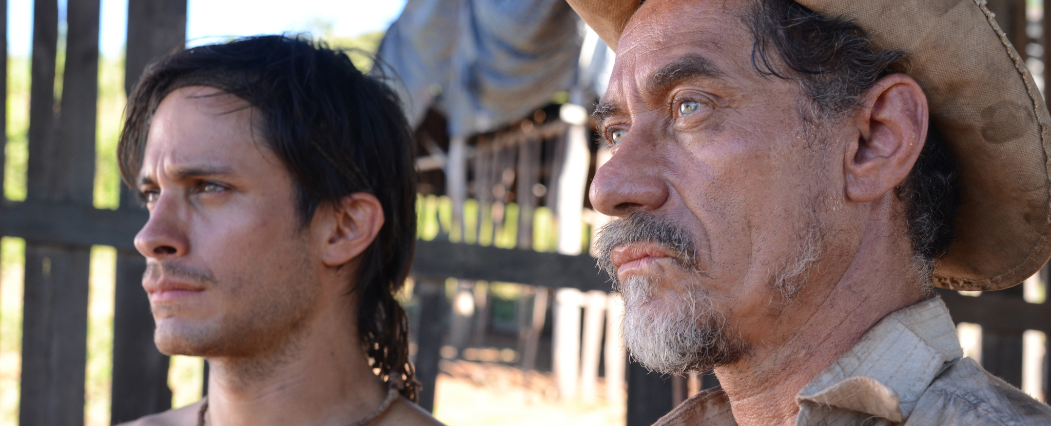 Chico Díaz and Gael García Bernal in Ardor (2014)