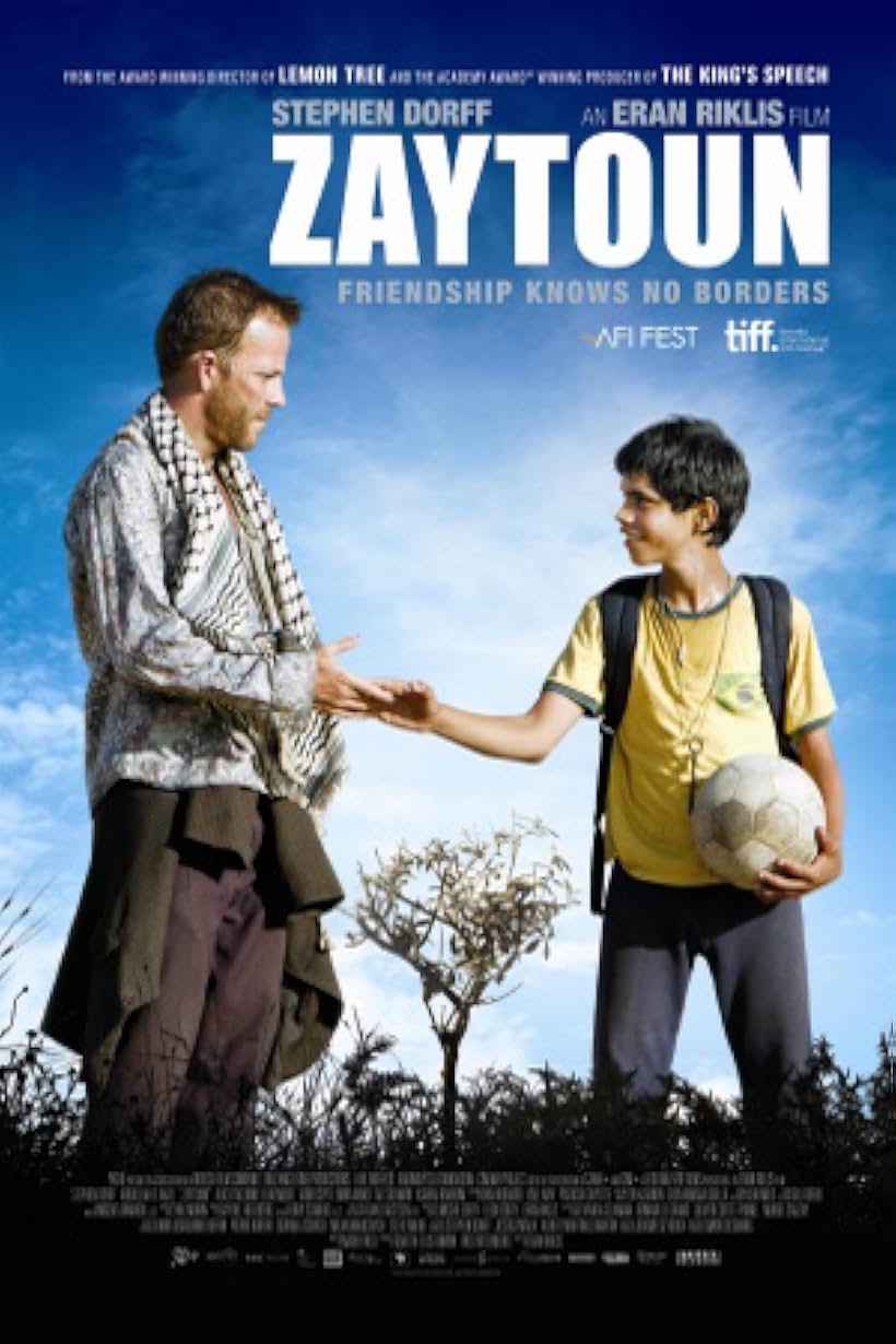 Stephen Dorff and Abdallah El Akal in Zaytoun (2012)