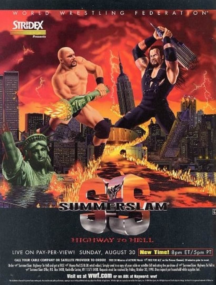 Steve Austin and Mark Calaway in Summerslam (1998)