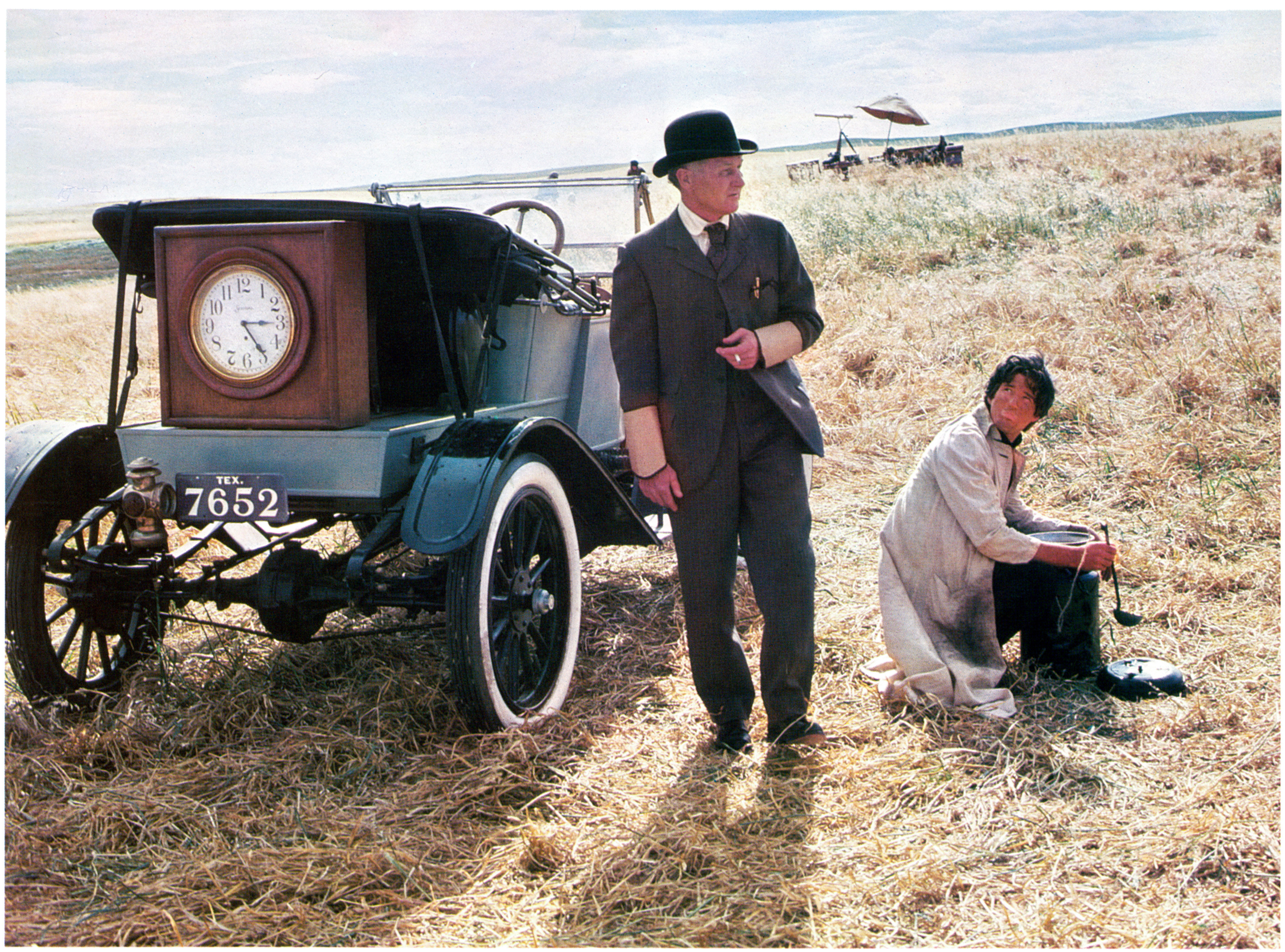 Richard Gere and Bob Wilson in Days of Heaven (1978)