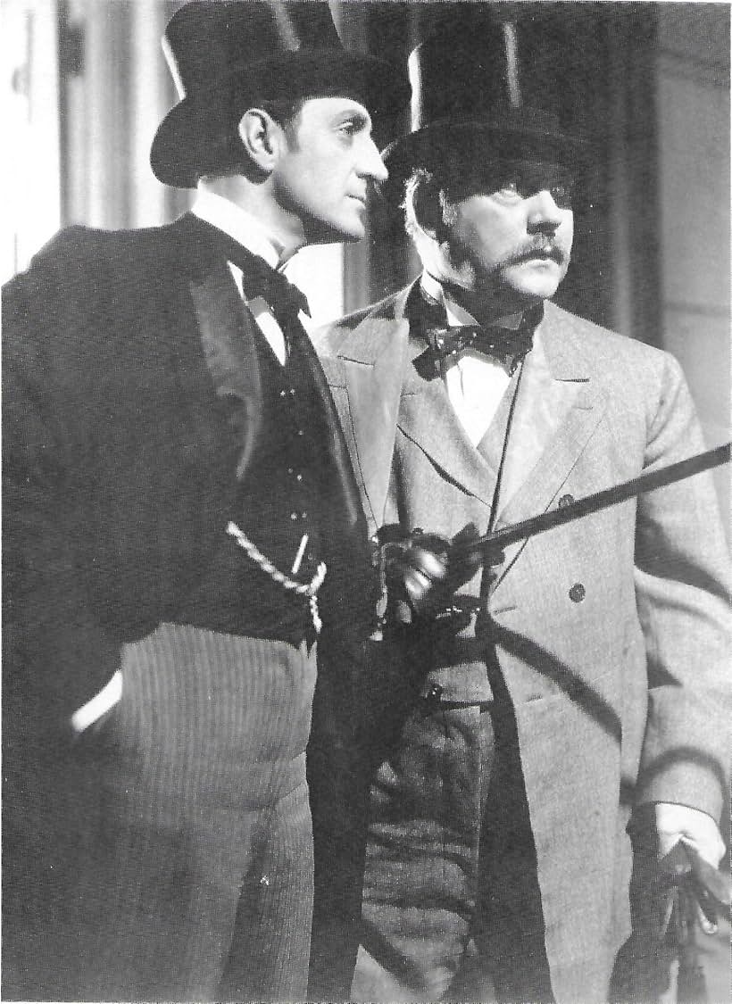 Basil Rathbone and Nigel Bruce in The Hound of the Baskervilles (1939)