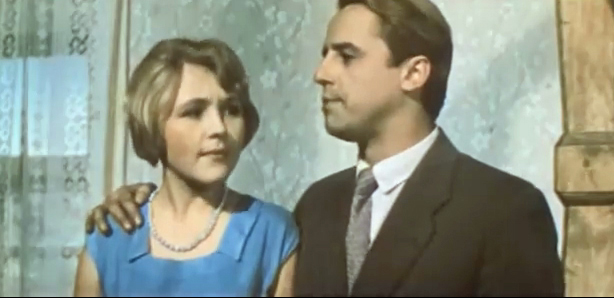 Vladimir Ferapontov and Anna Obrucheva in Rogatyy bastion (1965)