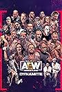 Steve Borden, Chris Jericho, Nick Massie, Jay Reso, Paul Wight, Darby Allin, Jack Perry, Jade Cargill, Bryan Danielson, CM Punk, Matt Massie, Kenny Omega, Fenix, Austin Jenkins, Pentagon Jr., Keith Lee, Jonathan Good, James Cipperly, Miroslav Barnyashev, Stevie Woltz, Melissa Cervantes, Manny Andrade, Britt Baker, Sammy Guevara, and Maxwell Friedman in AEW Dynamite (2019)