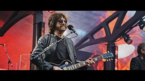 Rock and Roll Hall of Famer Jeff Lynne and his Electric Light Orchestra (ELO) performs in England's famed Wembley Stadium in front of a sold-out crowd of 60,000 fans.